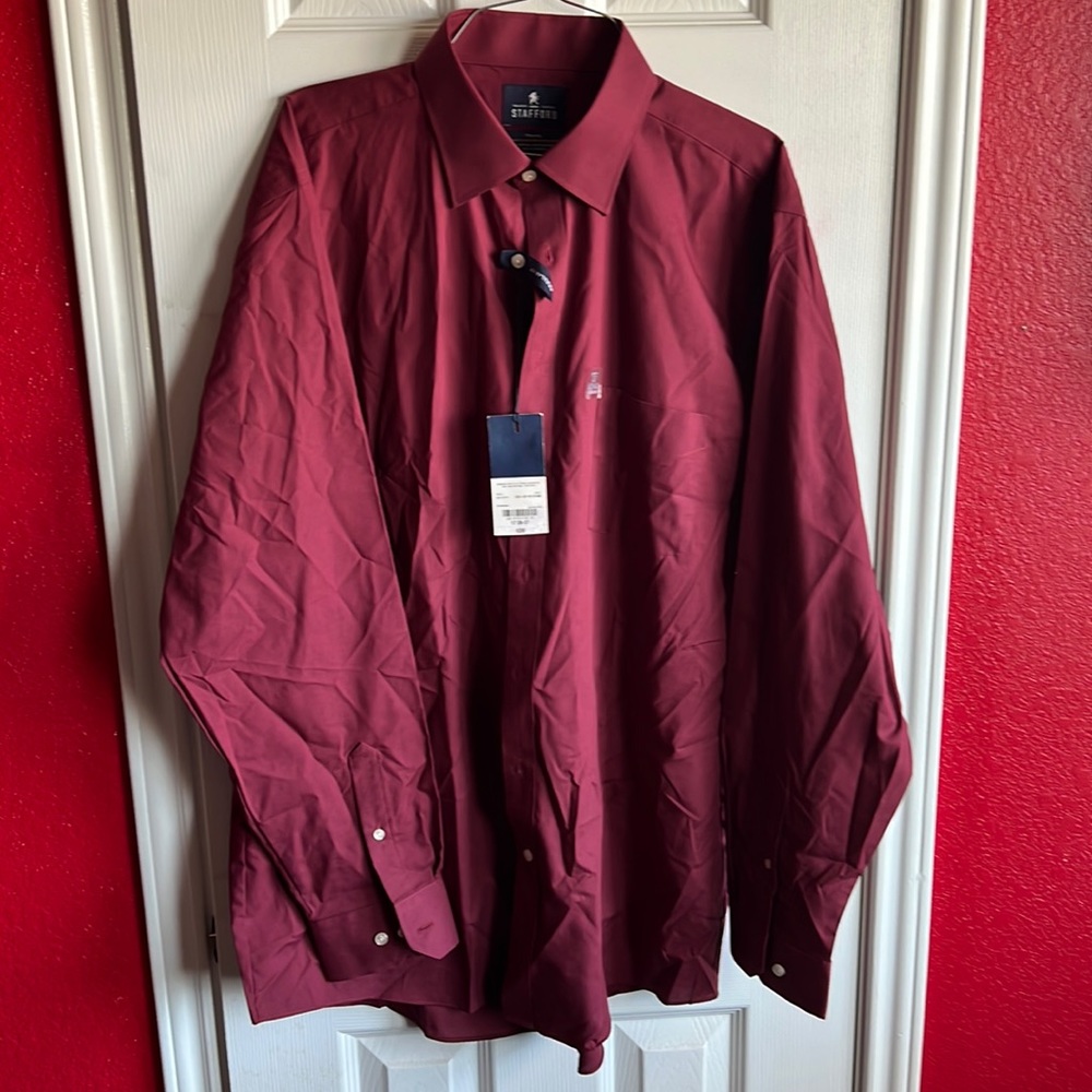 Stanford Long Sleeve Dress Shirt Neck: 17 by 36-37